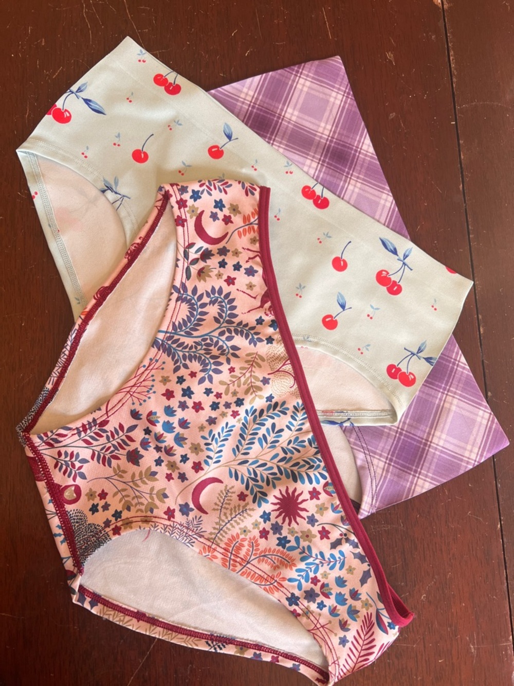Anthropologie Lyre Bird Underwear Bundle